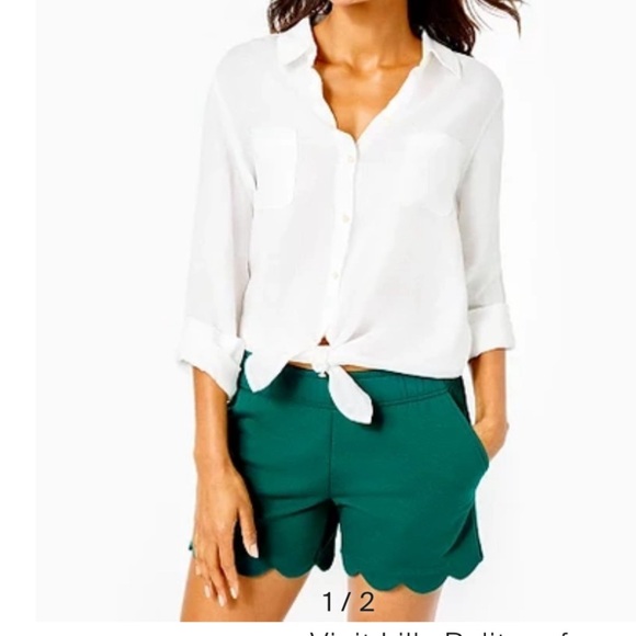 NWT, Lilly Pulitzer 5" Leva Knit Short, Medium. - Picture 8 of 8